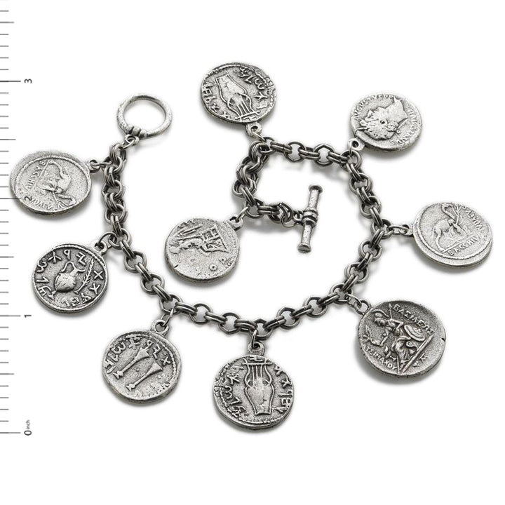 Roman Coin Bracelet