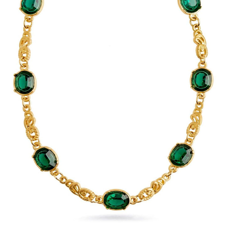 'Emerald' Nouveau Necklace